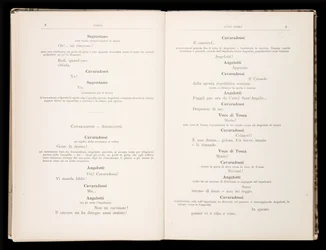 Giacomo Puccinin Toscan libretto, Edition Ricordi, Italia