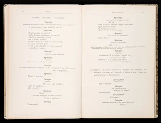 Giacomo Puccinin Toscan libretto, Ricordi Edition, Italia