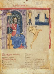 MS.86-1972. f.2r Palestiinan konsuli, Notitia Dignitatumista