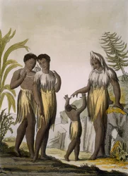 Cazegutin kotoisin Länsi-Afrikasta, noin 1820-30-luvuilla