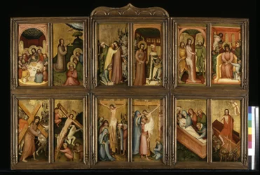 Passion Of Christ, n. 1400 (tempera ja kulta puulla)