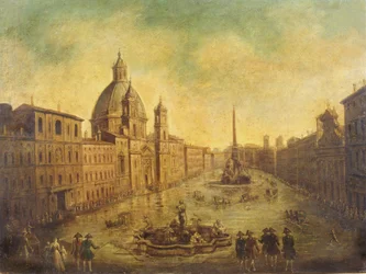 Piazza Navona tulva