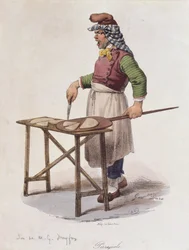 Pizzan myyjä