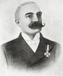 Emilio Salgarin muotokuva (litho)