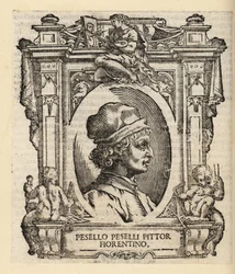 Firenzestä kotoisin olevan italialaisen taidemaalarin Francesco Pesellinon muotokuva