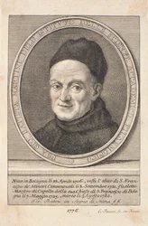 Fauccin kaivertama muotokuva isästä Giovanni Battista Martinista (1706-84), 1776