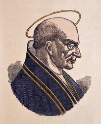 Paavi Adeodat tai Dieudonne Ier (615-618) muotokuva