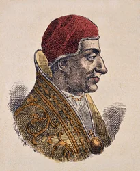 Paavi Etienne IV:n muotokuva (Stephen, Stefano tai Stephanus) (816-817)