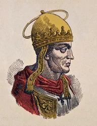 Paavi Hilariuksen muotokuva (Hilarius tai Hilarus, Hilary tai Ilario) (461-468)