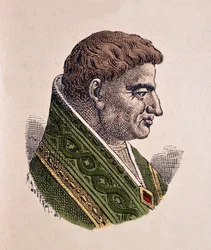 Paavi Viktor II (Vittore) muotokuva (1086-1087)