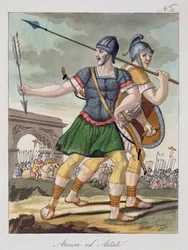 Roman Archers, LAntica Roma, 1825