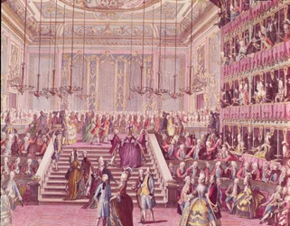 Ball Teatro San Benoitissa Venetsiassa 22. tammikuuta 1782, 1700-luvun lopulla