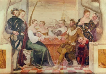Korttipeli, 1570