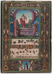 The Resurrection, Pohjois-Italia, n. 1500 (tempera vellum)