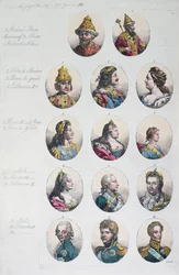 Romanovien dynastia, Gulio Ferrarion Costume Antico e Modernosta, n. 1820