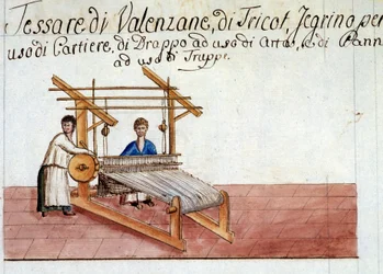 Villan kudonta. 1807 Milanon valtionarkisto