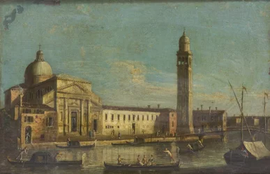 Venetsia, San Pietro in Castello (öljy kankaalle)