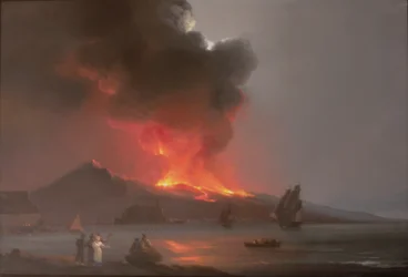 Vesuvius purkautui vuonna 1820