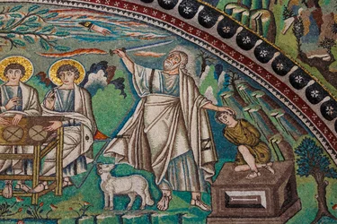 Abraham ja Iisak (mosaiikki)