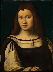 Naisen muotokuva (tempera paneelissa)