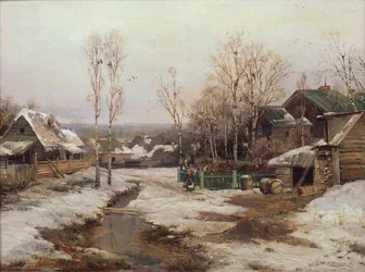 Kevät lähellä Pietaria, 1896