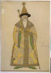 Tsaari Dadon. Puku Nikolai Rimski-Korsakovin (1844-1908) oopperaan 