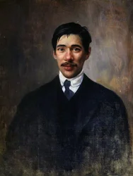 Korney Chukowskyn muotokuva, n. 1909