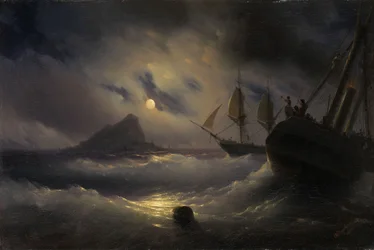 Gibraltar yöllä, 1844