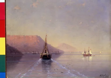 Jauietude (Tsalm). Kuva Ivan Konstantinovich Aivazovskylta (Ivan Konstantinovich Aivazovsky