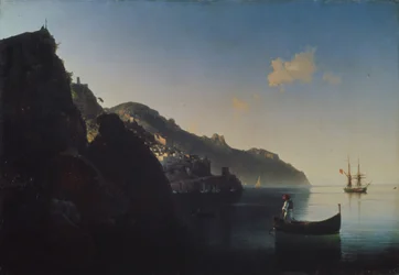 Rannikko lähellä Amalfia, 1841