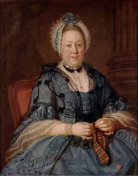 Muotokuva kreivitär Tolstayasta, os. Lopukhina, 1768