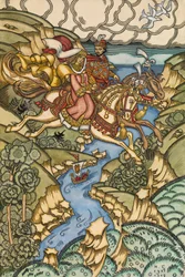 Kuvitus satulle Marya Morevna, 1913-1915