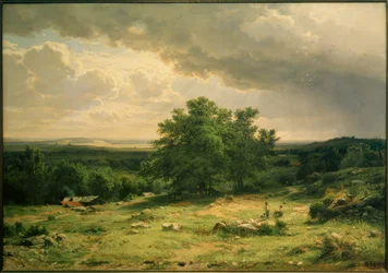 I. I. Schischkin, näkymä Düsseldorfin ympäristöön
