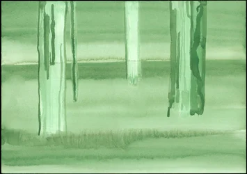 Kensington Gardens -sarja: Ghost Trees (wc paperilla)