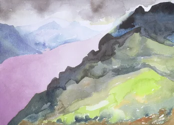 Loch Ness Glendoe Lodgesta, 1995 (wc paperilla)