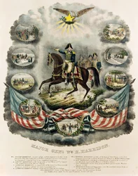 Kenraalimajuri William Henry Harrison, n. 1813