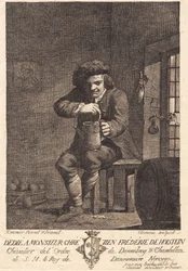 Istuva talonpoika
