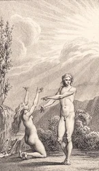 Kuvitus Ewaldin "Adam ja Eeva". II