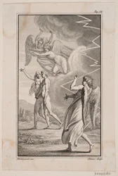Kuvitus Johannes Ewaldin "Aadam ja Eeva" V