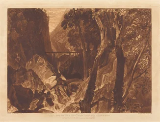 Mylly lähellä Grand Chartreusea, julkaistu 1816.