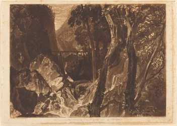 Mylly lähellä Grand Chartreusea, julkaistu 1816.