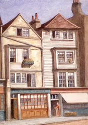 Clerkenwell Coffee House, Clerkenwell Green, Finsbury, Lontoo, 1871