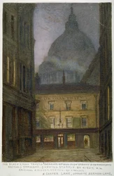Black Swan -taverna Carter Lanella, Lontoon City, 1870
