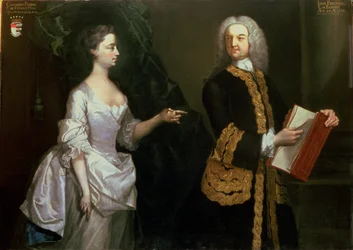 Sir John Percevalin, Egmontin ensimmäisen jaarlin, muotokuva