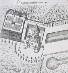 Eremitaasi ja Maison Blanc Chateau de Gaillonissa, Les Plus Belles Bastiments de Francesta, julkaistu 1570-luvulla
