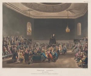 Debating Society, Piccadilly, 1. elokuuta 1808, 1. elokuuta 1808.