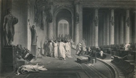 Caesarin kuolema. Julius Caesar, 1870