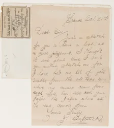 Kirje Liverpool Weekly Courier -lehden toimittajalle, 21. lokakuuta 1917
