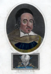Sir Matthew Hale, 1600-luvun Englannin päätuomari, 1808.