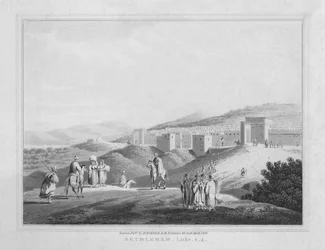 Betlehem. Luukas, 2.4, 1830